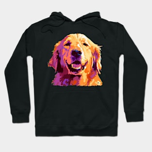 Golden Retriever Pop Art - Dog Lover Gifts Hoodie